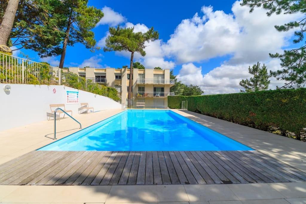 Grand Ecran, Piscine, Beach-Volley, Petanque Inclus Cucq Exterior foto