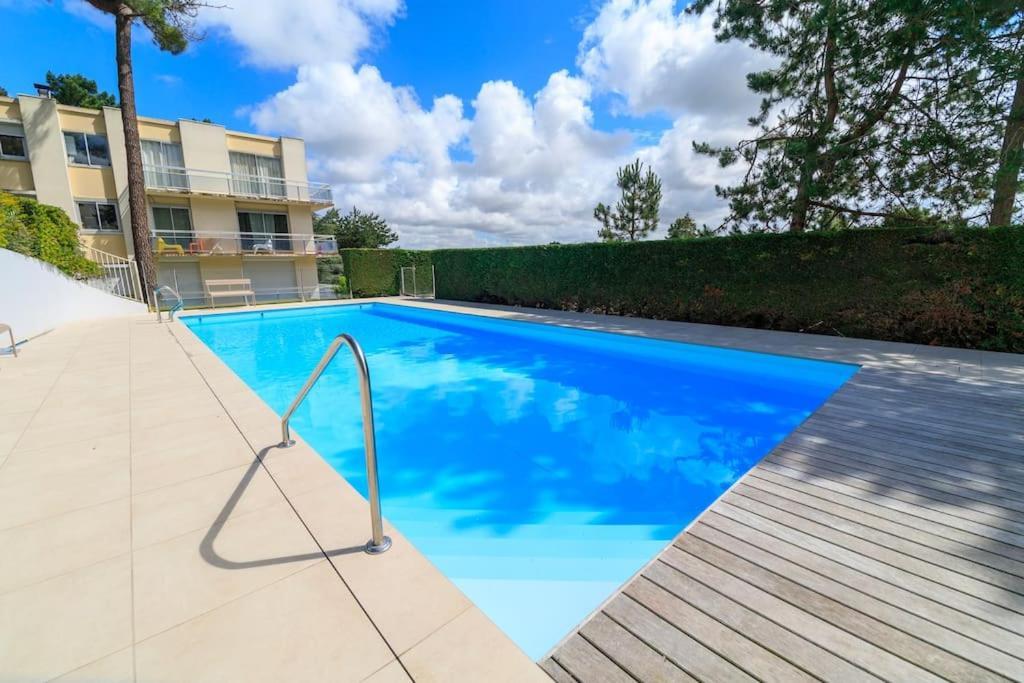 Grand Ecran, Piscine, Beach-Volley, Petanque Inclus Cucq Exterior foto